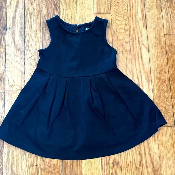 Old Navy | Dresses | Old Navy Black Cotton Dress 8 To 24 Months | Poshmark